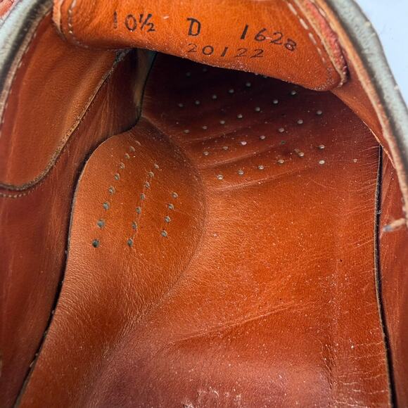 Allen Edmonds Split Toe Derby Shoes 10.5D Style 1628 main image 8